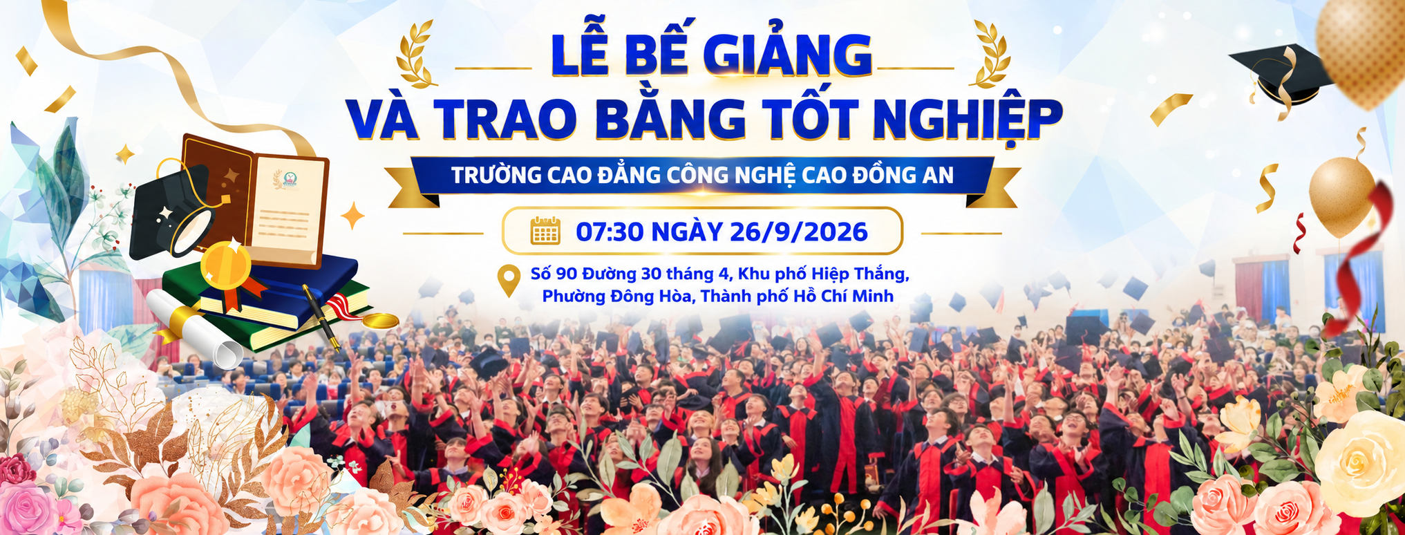 Lễ Bế giảng và trao bằng tốt nghiệp
