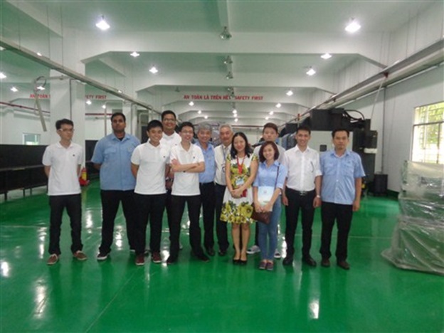 Công ty TNHH CNS Amura Precision thăm quan và làm việc tại Trường Cao đẳng Công nghệ cao Đồng An