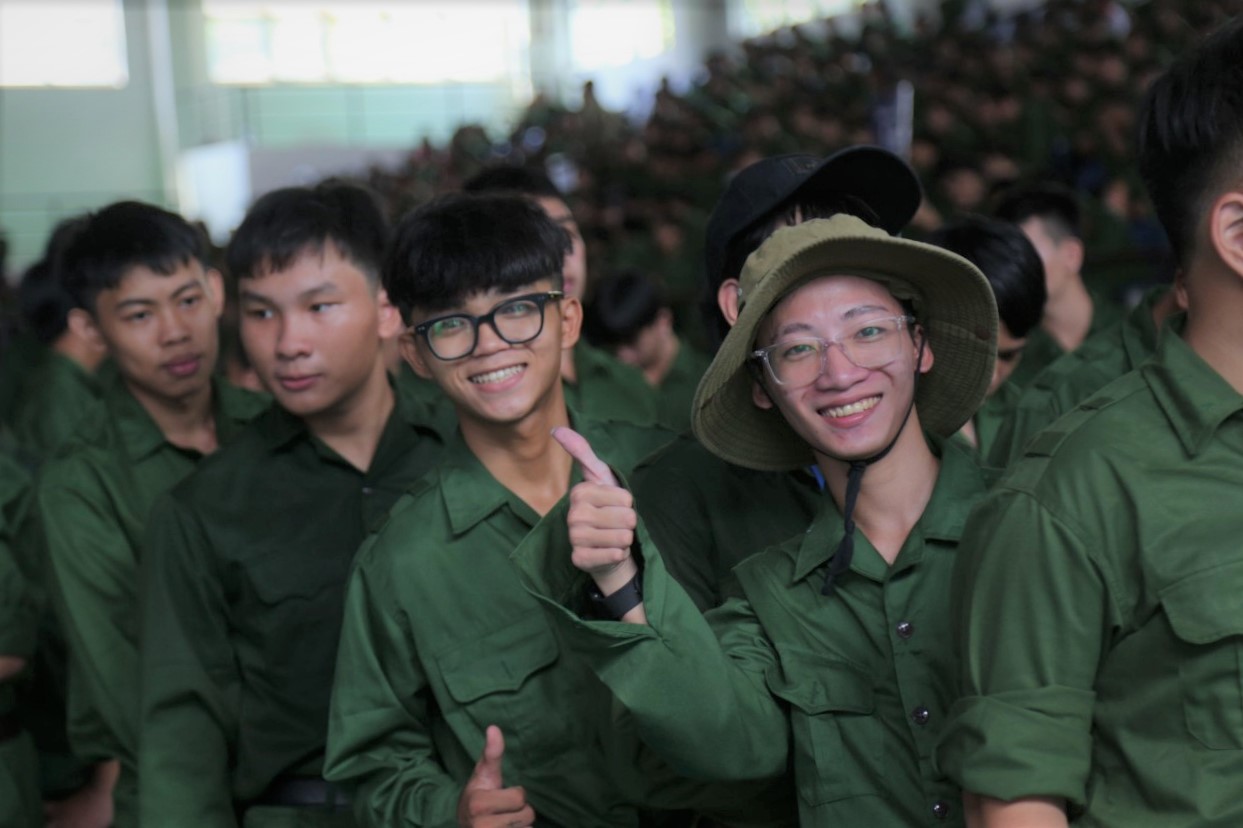 "Học kỳ Quân đội" rèn luyện kỹ năng, nếp sống kỷ luật cho sinh viên, khởi đầu năm học mới.